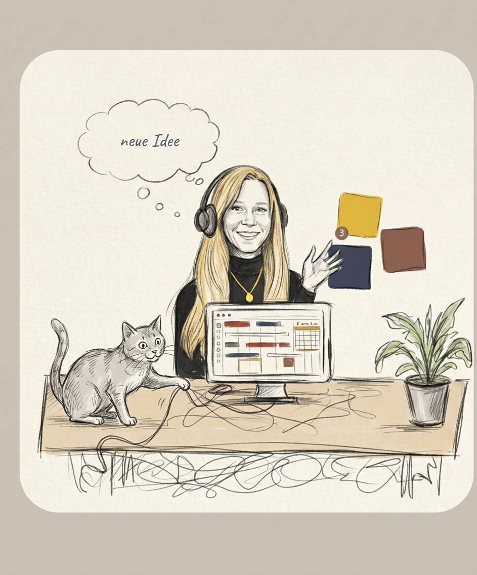 Ungefähr so sieht der Alltag bei smedium aus